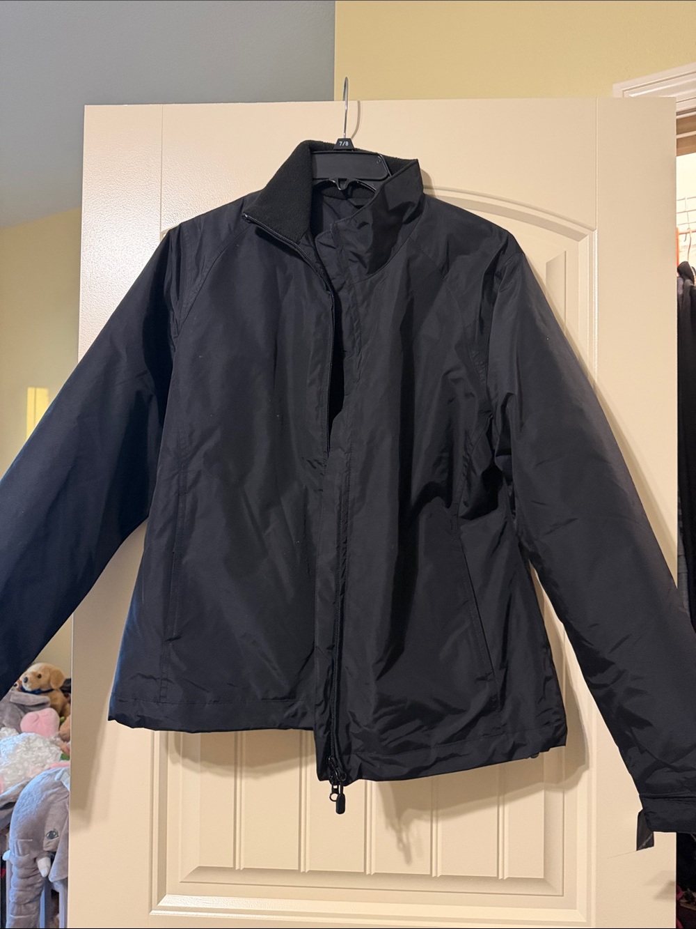 Port Authority Black Windbreaker Jacket